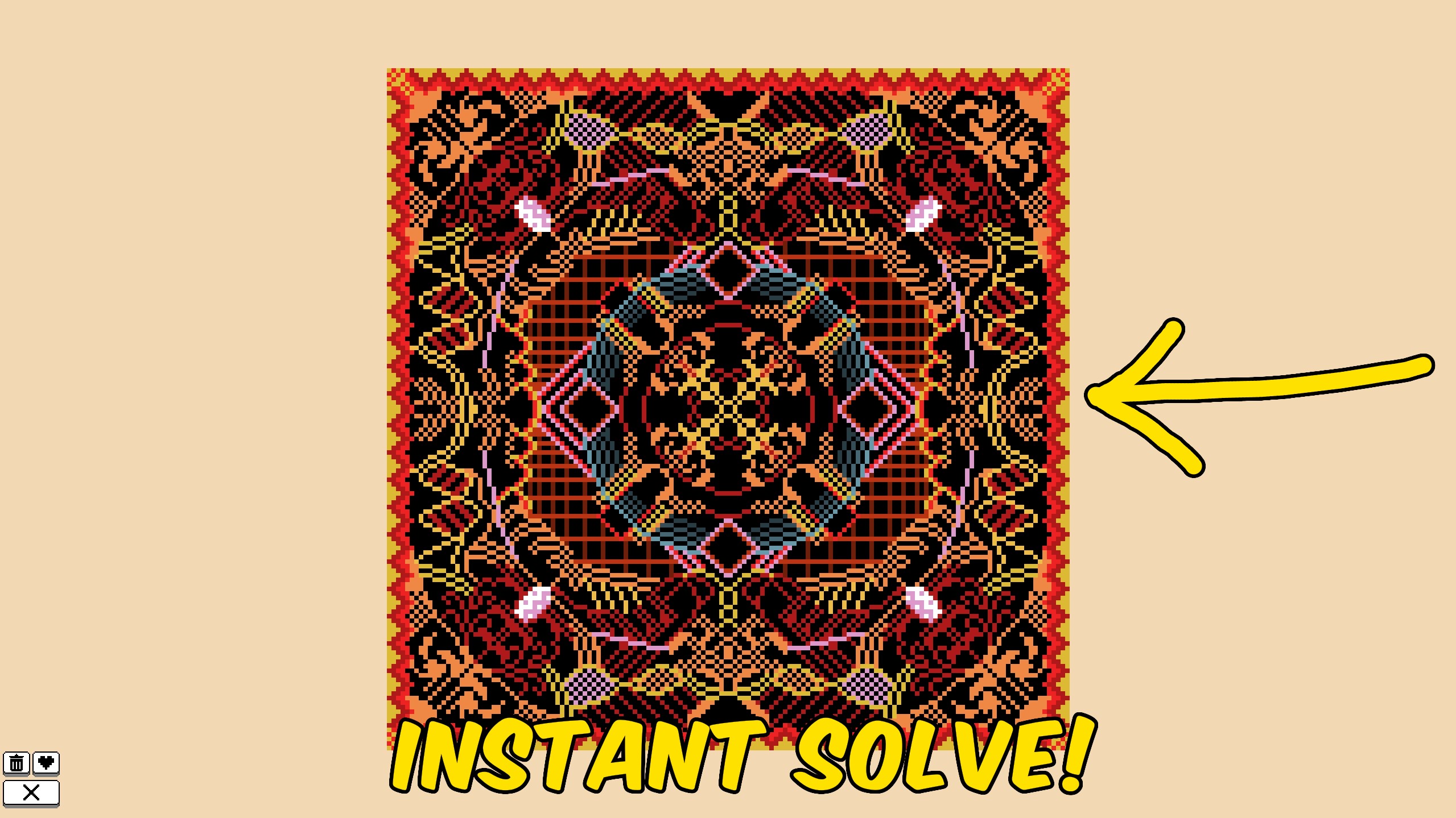 Coloring Pixels — Instant Solve (screenshot 2)